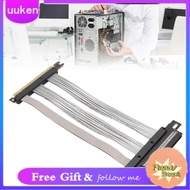 uukendh-my Yunir PCIe 5.0 16X Riser Cable  128GB s GPU Extension with 30 AWG Shielded Wires for RTX4