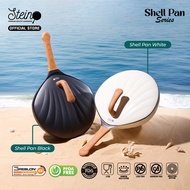 Stein Shell Wok Pan 30cm - Wajan Penggorengan Anti Lengket Lapisan Granit