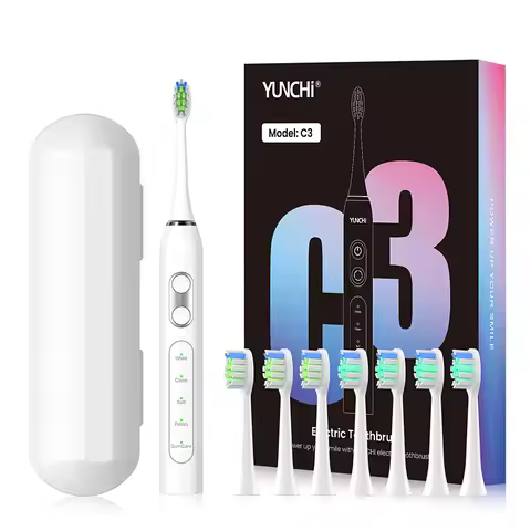 Adults Sonic Electric Toothbrush Long battery life of 33 days on a full charge /5 Modes electric too