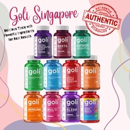 Goli Apple Cider Vinegar ACV Ashwagandha Superfruits Supergreens Sleep Supplement Gummies