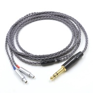 6.35 4 pin Xlr 4.4 2.5 mm 3.5 jack 8 Cores to Headphone Earphone Cable For Sennheiser hd 800 s hd800