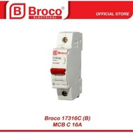 Miniature Circuit Breaker MCB/ 16A 1 P 17316 C
