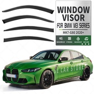 Suitable for  BMW m3 series E90 F80 G80 special car window visor,car door rain guard,car rain shield