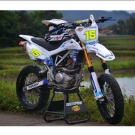 DECAL STICKER STICKER KLX BF 150 KLX 150 BF, KLX G, KLX FULL BODYEXTREME CUSTOME DESIGNbebas FREE LA