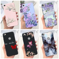 Xiaomi Redmi Note 5A Prime Note5a Beautiful Flower Butterfly Painted Soft Silicone TPU Jelly Phone Case
