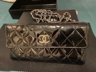 Chanel 黑色長銀包 WOC