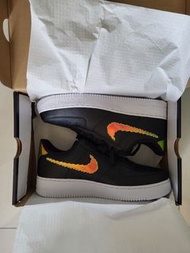 Nike Air Force 1 Low | Black Iridescent Pixel Swoosh | US11