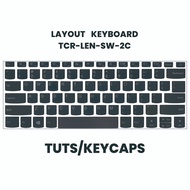 ET10 TCR-LEN-SW-2C TUTS KEYCAP BUTTERFLY CLIP KEYBOARD LAPTOP Lenovo IDEAPAD 130-14AST 320-14AST 320