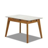 [特價]ASSARI-布倫特拉合實木餐桌(寬110~135x深70x高76cm
