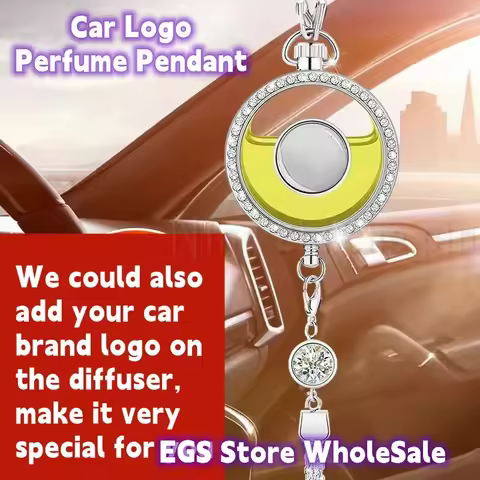 car logo perfume pendant DIY your aromatherapy for BMW Benz peugeot audi Toyota Skoda Hyundai etc or