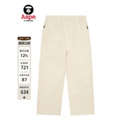 Aape Flagship Store Men's Autumn Winter Small Label Badge Loose Trendy Casual Trousers Sweatpants C6