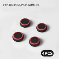 เคสฝาครอบจอยสติ๊กอะนาล็อกเรืองแสง4ชิ้นสำหรับ PS5 PS4 Xbox 360หนึ่งชุด X SWITCH Pro คอนโทรลเลอร์อุปกรณ์เสริม