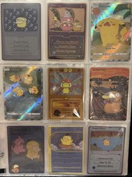 Pokemon Ptcg Pokescam fans-make card 千秋傻鴨 吶喊傻鴨 水池傻鴨 細變噴火龍比卡超 比卡超