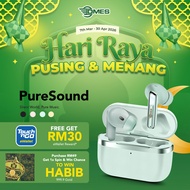 Dmes PureSound ANC Wireless Earbuds 35ms Low Latency ENC Bluetooth 5.4 IPX4 13mm Driver Touch Contro