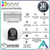 Ezviz CB8 2K 1296P Rechargeable Battery-Powered Pan & Tilt Wi-Fi Smarter detection with auto-trackin