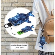 Cyber Circuit Whale Shark Card Holder | Retractable Pass Case, KARAKURIGOKORO, shipping from Japan
