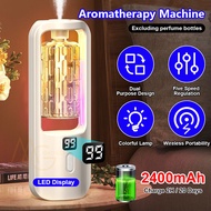Automatic Aroma Diffuser Air Humidifier Fragrance Essential Oil Dispenser Digital Display Air Freshener Perfume
