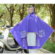 Electric Vehicles Motorcycles Rain Ponchos Single Person Thickened Raincoats For Men Women Motor Bike Cover Weather Protection