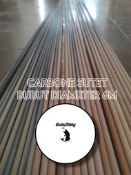 Carbon Sutet Bubut diameter 6 mm