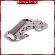 AOTO Kitchen Cabinet Corner Door Hinges No-Drilling Stainless Steel Soft Close Hinge Concealed Cupboard Hinge Replacemen