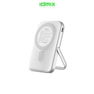 IDMIX MagSafe磁吸無線行動電源10000mAh-白 ID-Q10Pro-WT