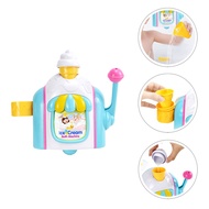 J90 Ice Cream Bubble Machine Automatic Child Plaything Blower Bath Toy Kids Maker Abs