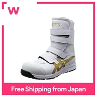ASICS Working Safety Shoes WINJOB CP401 3E White x Gold 24.5 cm 3E