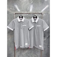 Y8EY 4-Bar/Tri-Color  Classic Color Block Patchwork White Collar Striped Fashion Casual Versatile Tu