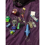 LOT KUNCI DAN KEYCHAIN MICKEY MOUSE DISNEY PUBG MONSTER INC BDAMAN