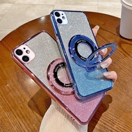 เหมาะสำหรับเคสโทรศัพท์ Apple iPhone 11ตัวยึดห่วงแม่เหล็กที่ทันสมัยเคสป้องกันการดูดซับแรงกระแทกและป้องกันการตก