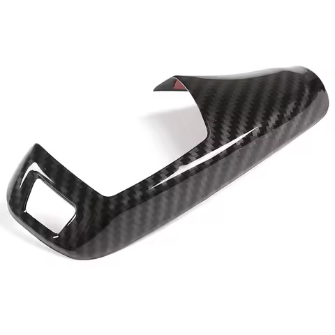 A48P-2X Car Right Drive Gear Shift Knob Cover Trim For BMW F10 F20 F22 F30 F32 X3 X4 X5 X6 Series
