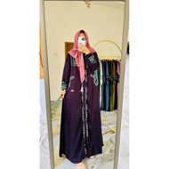 DAILY DRESS WOVEN AJYAD PURPLE BY FAREECHA_LATEST WOVEN GAMIS_LATEST FAREECHA GAMIS