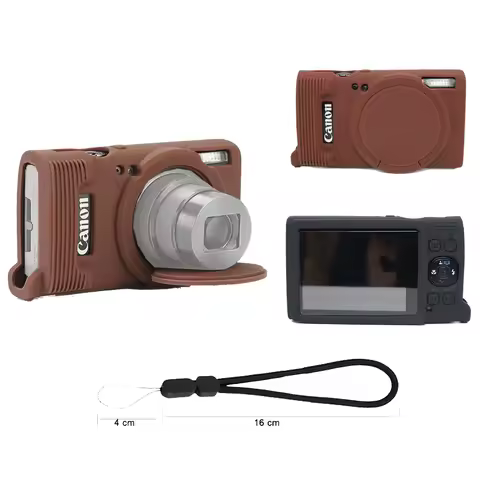 Silicone Case for Canon IXY 650 / ELPH 360 HS Anti-fall Scratch-resistant Protective Cover for Canon