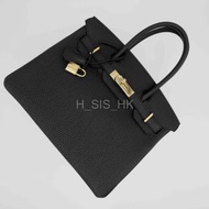 尖沙咀工作室 可分期 Hermes  Birkin 30 Noir 89 黑色 Togo Permabrass 淡金扣 BK30 黑金 黑淡金 Birkin30