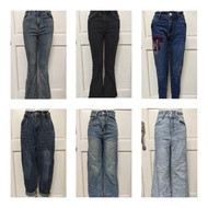 Y2K Pants Thrifted Ukay Flare Wide Leg Jeans for Women