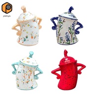 [prettyia] Attitude Canister Hands on Hips Tea Pot for Living Room Kitchen Countertop