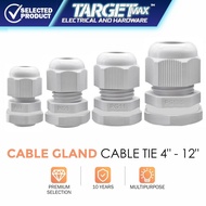 Cable Gland PVC Waterproof PVC Base Nut Box Metal Clad Connector Wire Gland PG7 PG9 PG11 PG13.5 Cabl