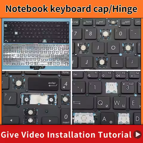 Replacement Keycap Key cap Hinge for ASUS ExpertBook B1400 B1400CE B1-B1500 P1550 BW450 Pro15 PX555 