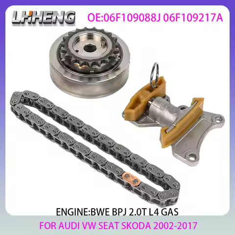 BWE BPJ Engine timing chain kit For AUDI A1 A3 A4 A6 C6 TT VW GOLF PASSAT POLO SEAT SKODA 2.0L 2.0 L
