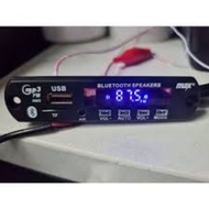 Kit Mp3 Bluetooth 12volt Plus USB FM Radio