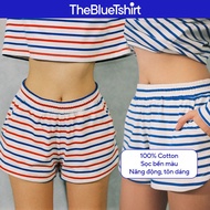 TheBlueTshirt - relax shorts for Women - Sporty Shorts - Women