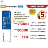 ลด 50% (พร้อมส่ง)แรงส์ 9.9250GB | 500GB | 1TB SSD WD BLUE SN570 PCIe 3/NVMe M.2 2280ประกัน 5 ปี