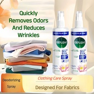 【BUY 1 FREE 1】Clothes wrinkle and odor removal spray/Anti-Tangle Spray without ironing/Anti Wrinkle 