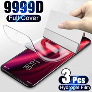 OnePlus13 OnePlus12 OnePlus11 3Pcs 999D HD Clear Blue Light Soft Hydrogel Film For OnePlus 13 13R 13
