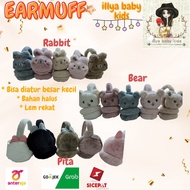 earmuff penutup pelindung telinga anak bayi balita karakter / earmuff baby/ear muff bayi/earmuff bay