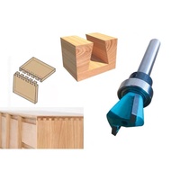 Useful 12" Portable Dovetail Jig Woodworking Machine Semi-Permeable Dovetail Tenon Mortise Machine f