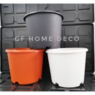 GFE 23CM DIAMETER PASU/ 9.5''Flower pot 2010  /PASU BESAR/ PASU PLASTIK POKOK BUNGA