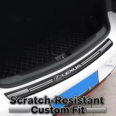 For Lexus LS LC RZ IS350 ES300 GS350 CT200h GX460 LX570 RX500h 5Pcs Car Door Sticker Threshold Anti 