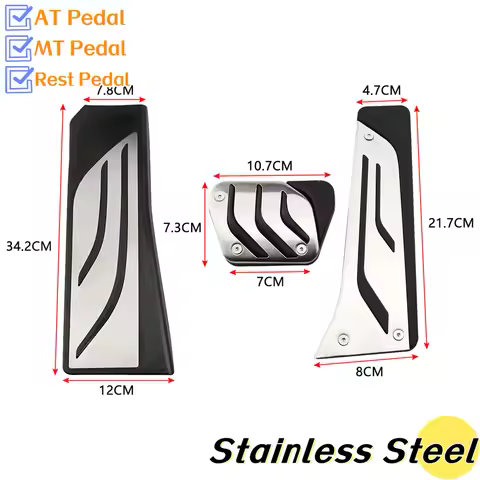 LHD Car Pedals For BMW M 5-Series F10 F11 523i 528i 530i 535i 550i E65 E67 E68 F01 F02 F10 F11 F07 F