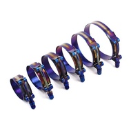 Titanium Blue 45mm to 98mm T-Bolt Exhaust Clamp Intake Hose  Stainless Steel Turbo Intercooler Silic